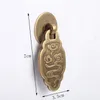 2 Stück chinesische antike Kupfer-Schubladenschrank-Türgriffe, Retro-Schrankknöpfe und Griffe