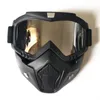 Sport invernali Occhiali da sci Maschera per il viso Rimovibile Polvere Respirazione Filtrazione Equitazione Sci Motocross Occhiali da snowboard Occhiali da neve