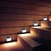 Portable 3 leds Solar Sensor Wall Light Auto working Solar deck lights Good for Garden Step Stair