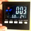 Bekväm digital LCD-temperaturfuktighetskärm Väckarklocka