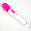 LILO Rechargeable Magic Wand Powerful Body Massager Clitoral Vibrator AV Vibrators Adult Sex Toys for Couples Sex Products MX191217