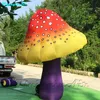 Customized Inflatable Mushroom 3m Multicolor Air Blown Mushroom Replica Balloon For Dancing Party And Park Decoration