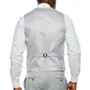 Brand New Gris Clair Groom Tuxedos Peak Revers Groomsmen Robe De Mariée Excellent Homme Veste Blazer 3 Pièces Costume (Veste + Pantalon + Gilet + Cravate) 1658