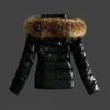 New Belt Cap Coat Jacket Imitation Fur Coat Simulation Pu Leather Zipper Cotton Clothing