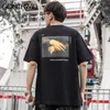 Erkekler Komik Lisa Baskılı Kısa Kollu T Shirt Streetwear Yaz Harajuku Hip Hop Üst Tees Moda Erkek Tişörtleri Boyutu M-2XL