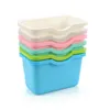 luluhut plastic kitchen storage box portable mini trash bin desktop kitchen rubbish garbage organizer cupboard hanging box