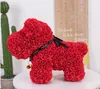 2018 발렌타인 데이 선물 PE 결혼 기념일 선물 병사를위한 행운의 개가 리본 넥타이 맞춤 설정