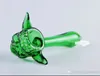 Ghost Noodles Pipe Glass Bongs Tillbehör, Glas Rökpipor Färgrika Mini Multi-Colors Handrör Bästa Sked Glas