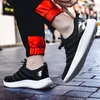 Wholesale Fashion Mesh Running shoes for men women Black Grey sports trainers runners sneakers Homemade brand Made in China size 39-44