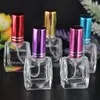 100 stks 10ml lege kristal draagbare kleurrijke glas parfum spuitfles met verstuiver voor reizen nieuw