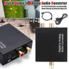 Digital Optical Coax Coaxial ToSLink till analog RCA LR Converter Stereo Audio Adapter USB Strömkabel för Xbox PS3 PS4 - C