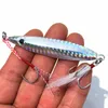 Fiske Lure 1ms Slow Shaking Sinking Jigbait Long Cast Jigs 20G30G40G60G Artificial Hard Lure Bait9899793