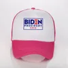 Biden Presidente 2020 Bonés de Beisebol Ajustáveis Donald Trump Adulto Mulheres Imprimir Carta Malha Chapéus de Sol Nova Moda Masculina Camuflagem Esporte Snapback