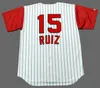 시카고 15 Chico Ruiz 19 Helms 23 Lee 5 월 24 Perez Throwback Baseball Jersey Stitched