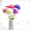 Imitation green bulb hydrangea single European simple rural living room in the living room false flowers silk flowers decorative flowers