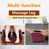 HOT 220V Electric Heating Foot Body Massager Relaxation Kneading Roller Vibrator Machine Reflexology Calf Leg Pain Relief Relax