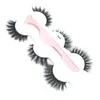 False Eyelash 3D Mink Lashes 3 Pair Lashes Grube Faux 3D Real Mink rzęsy z pincety w pudełku 6