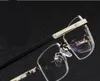 Wholesale- Alloy Electroplated Metal Eyeglasses frame with Flexible Temple Arms Full Glasses Frame with 4Colors