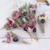 Trockene Blume künstliches Kristallgras für Valentinstag Geschenkdekor Mini Bouquet Diy Girls getrocknete Blumen Fotografie Requisite