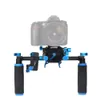 Freeshipping F14123 CS-V1Aluminum Alloy Handgrip Holder DSLR Shoulder Mount Rig Camera Stabilizer Dslr Rig Easy For Shooting Camera