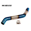Slip On For CFmoto NK400 650NK 400 nk 650 Escape Modified Motorcycle Exhaust System Stainless Steel Front Middle Link Pipe Tube