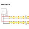 COB Гибкие полосы 10 мм DC12V 24V Высокая плотность RGB Желтый Розовый Фиолетовый Натуральный белый W WW 10 Доступные цвета 384 светодиодов/м 512 светодиодов/м Не водонепроницаемая светодиодная лента