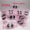 NEW 25mm 5D Mink Eyelashes 16 Styles 3D False Eyelashes Hot Natural Long Mink Eye Lashes Eye Makeup High Volume Soft Eyelash