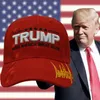 New Vintage Trump Chapeau Réglable Baseball Make America Super à nouveau imprimés Casquette Snapback occasionnel