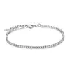 Bijoux finebracelets eleshe 925 Bracelets de charme de tennis pour femmes avec des bijoux sterling anti-allergies en zircone cubique