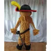 Costumes d'usine 2018 Costume de mascotte de chat botté Costume de mascotte de chat de chatte 231c