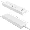 10PCS Wifi Smart Plug work with Amazon Alexa Google Assistant Wifi Smart Power Strip Charger 10A With 4 Usb Charging Port