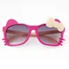 Kids Girl Sunglasses Bow Cat Kid Sun Glasses UV Protection Girls Eyeglasses Children Beach Eyewear Kids Fashion Accessories 6 Colors DHW3635