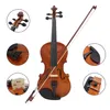 Irin 4/4 Pełny rozmiar Natural Acoustic Violin Fiddle Craft Violino z Case Mute Bow Struny 4-String Instrument do Beiginner