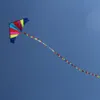 10 15 20 Meters Rainbow Tail For Delta Stunt Kite Whole Accessory Outdoor Fun Sports Toys For Children Gift 5 Pcs7889853