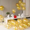 1000 pcs/lot 12 pouces ballon bricolage fête de mariage décoration multicolore confettis ballon créatif bricolage décoration anniversaire Sequin ballon LZJ0090