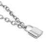 collier y pendentif simple mignon collier long bijoux de mode ms lock collier pendentif marée hommes habiller étanche inoxydable stee3125