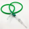 Accessorio per fumo Torcia a LED Narghilè in silicone Tubo flessibile per shisha per fumare con bocchino acrilico8363271