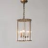 new modern gold chandelier LED hanglamp AC110V 220v glass bedroom light hallway light fixtures