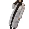 짠 폴리 에스터 블랙 2019 새로운 도착 패션 슬림 여성 겨울 코튼 패딩 따뜻한 두꺼운 숙녀 코트 긴 코트 파카 여성