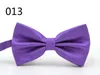 Bow ties 12*6.5CM adult double-deck jacquard bow tie 32 colors Adjust the buckle solid color bowknot Occupational bowtie for Christmas Gift