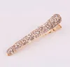 Europe Fashion Jewelry Women's Rhinestone Hairpin Hair Clip Dukbill Toothed Hair Clip Bobby Pin Lady Barrette GD16