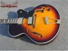 Custom Shop Jazzgitarre Sunburst E-Gitarre Großhandel Gitarren aus China kostenloser Versand