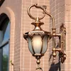 European Vintage Waterproof Outdoor Wall Lamps Home Bedroom Lamp Retro Garden Patio Porch lights