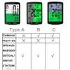 새로운 다기능 무선 자전거 주행 거리계 심박수 자전거 컴퓨터 케이던스 케이던스 컴퓨터 나이트 라이트 방수 8278424