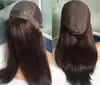 Kosher Wigs 12A Grad Brown Color #2 Finest European Virgin Human Hair Silky Straight Invisible Knots 4x4 Silk Top Base Jewish Wig Fast Delivery