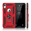 Cajas de teléfono Protector Anillo magnético Titular Diseñador para iPhone 14 13 12 11 Pro Max Touch 5/6/7 6 7 8 Plus Hybrid Army Slim Cover