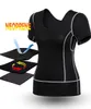 Negro Cor Mulheres Sexy Neoprene Corset Sauna Vest cobre a camisa de Fitness Yoga Gym slim Vest cintura Belly Train Shaper Corpo