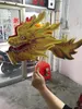 Бесплатная доставка танец дракона маленький бумажный дракон реквизит игрушка ремесла резка бумаги специальность из Китая традиционный подарок игрушка