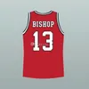 Eric Bishop Jamie Foxx Terrell Tigers 13 High School Retro Basketball Jersey's Men's ED Custom qualsiasi numero Nome Maglie