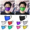 Buz İpek Maske Çocuklar Anti Toz Ağız Kül Yetişkin Yıkanabilir Yeniden kullanılabilir Yüz Maskeleri Sigara Tek Pamuk Tasarımcı Maskesi 10 Renkler CCA12079
